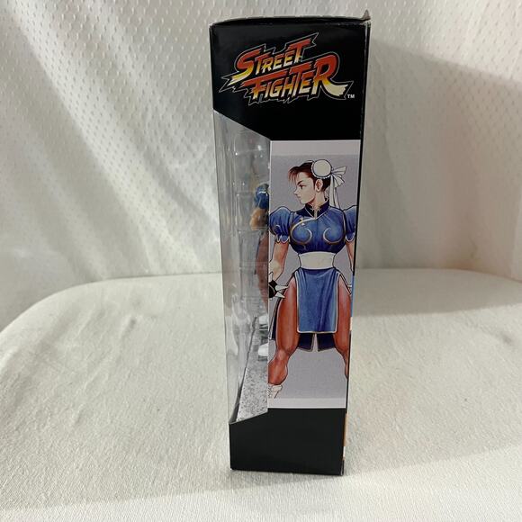 TMNT Ninja Turtles Street Fighter Michelangelo Vs Chun Li 2 Pack Action Figures - Picture 4 of 6